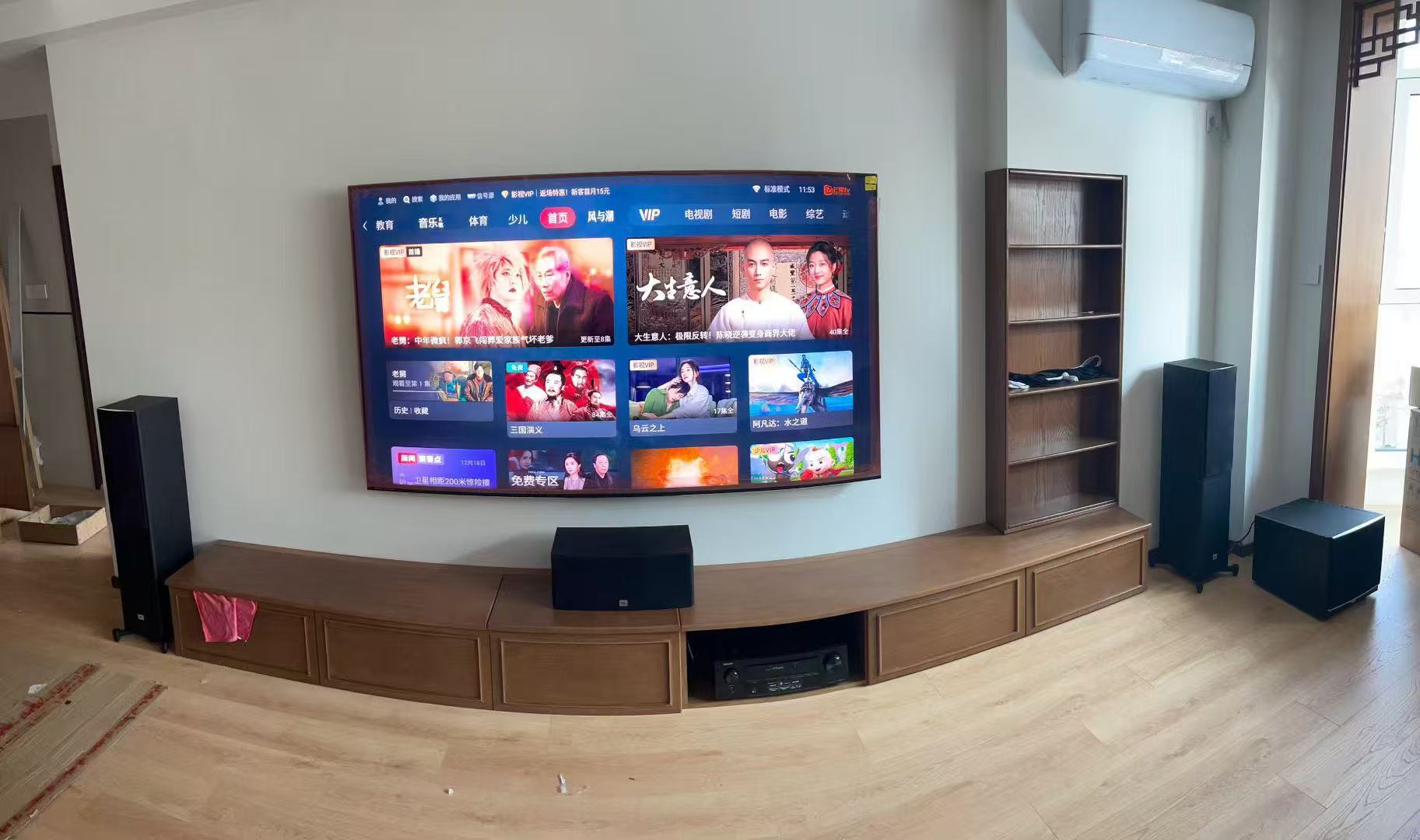 家庭影院工程案例